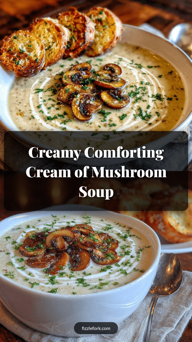 cream of mushroom soup recipe