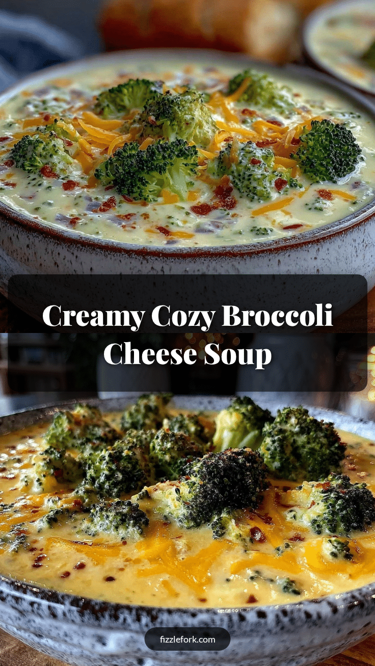 creamy broccoli cheese soup recipe