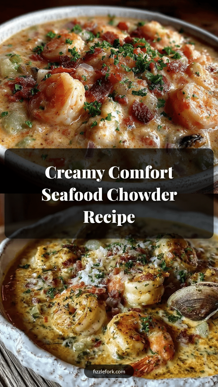 creamy comfort seafood chowder recipe recipe