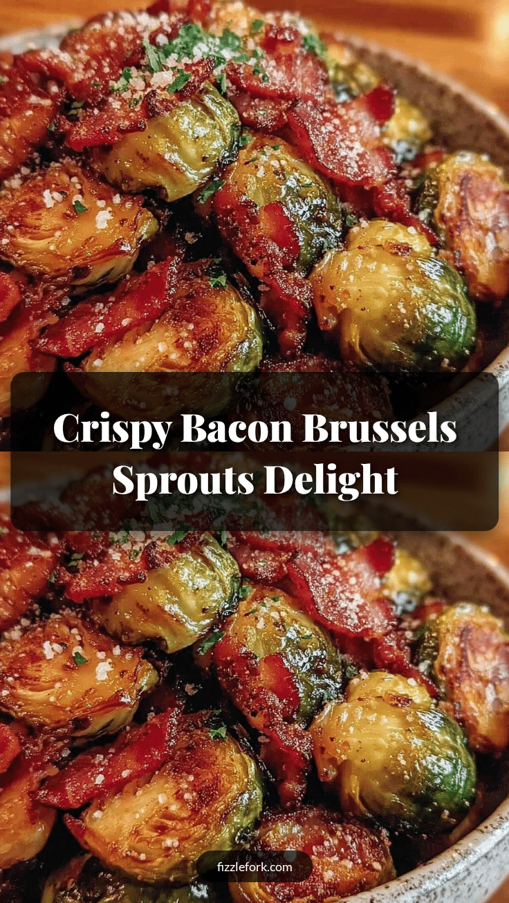 crispy Brussels sprouts with bacon recipe