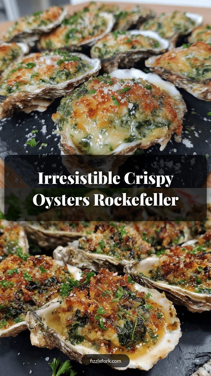 crispy oysters Rockefeller recipe