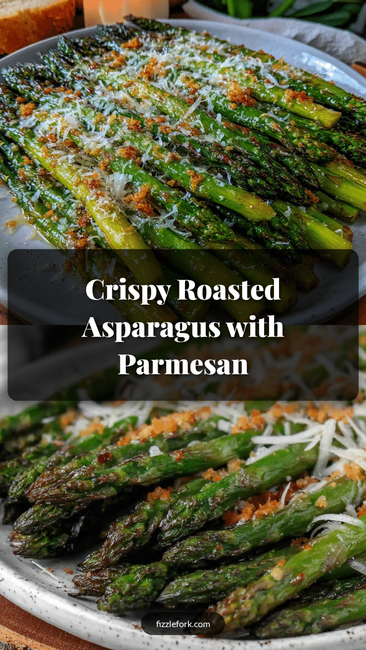 crispy roasted asparagus with parmesan recipe