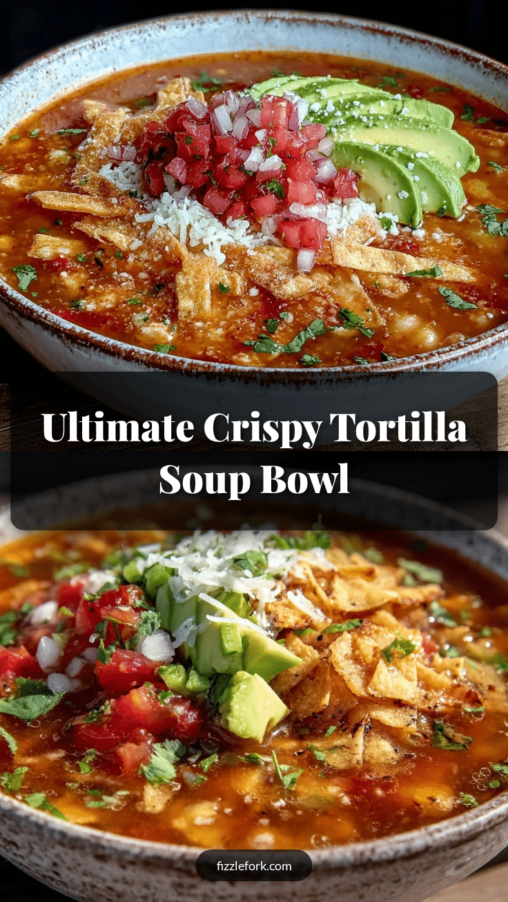 crispy tortilla soup recipe