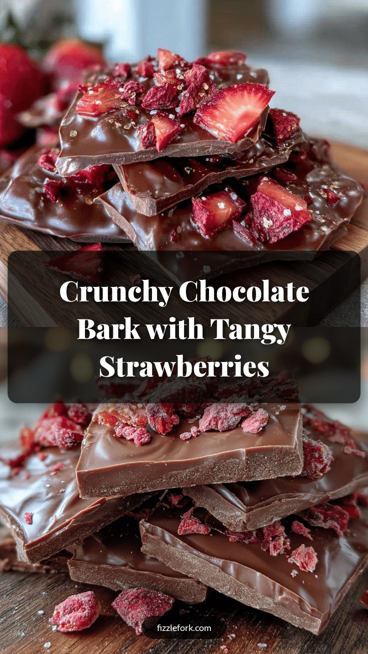 crunchy chocolate bark recipe