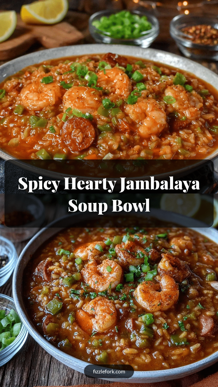 flavorful jambalaya soup recipe
