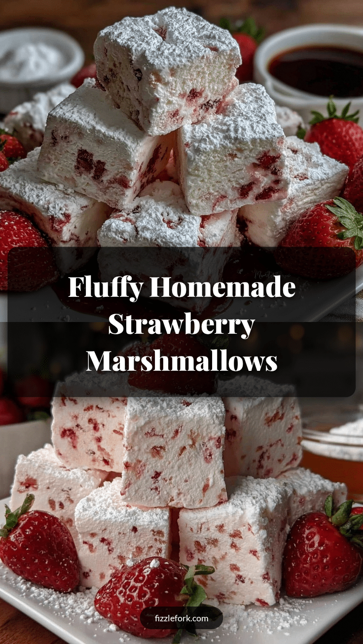 homemade strawberry marshmallows recipe