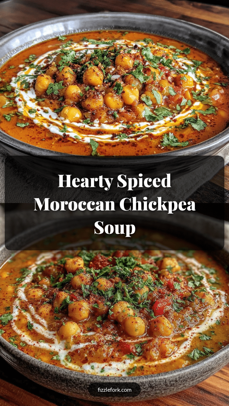 Moroccan chickpea soup recipe