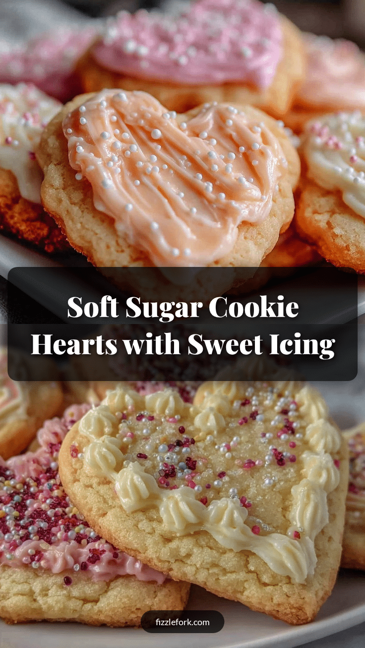 tender sugar cookie hearts recipe