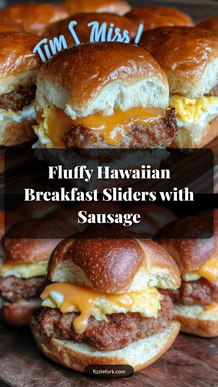 breakfast sliders on Hawaiian rolls recipe