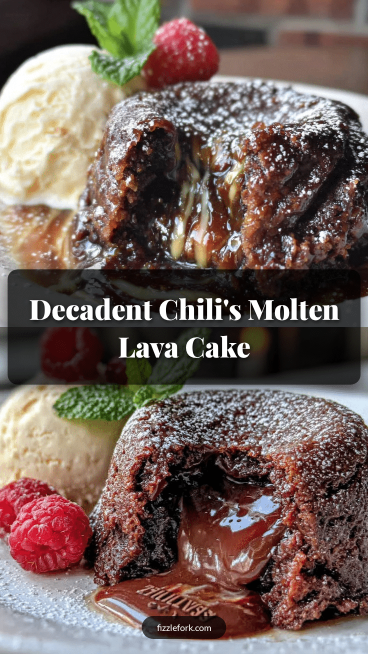chilis molten lava cake recipe