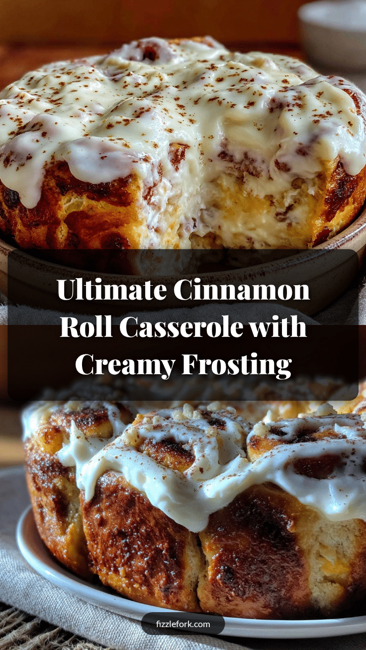 cinnamon roll casserole recipe