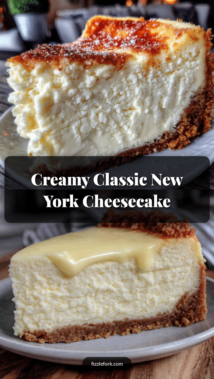 classic New York cheesecake recipe recipe