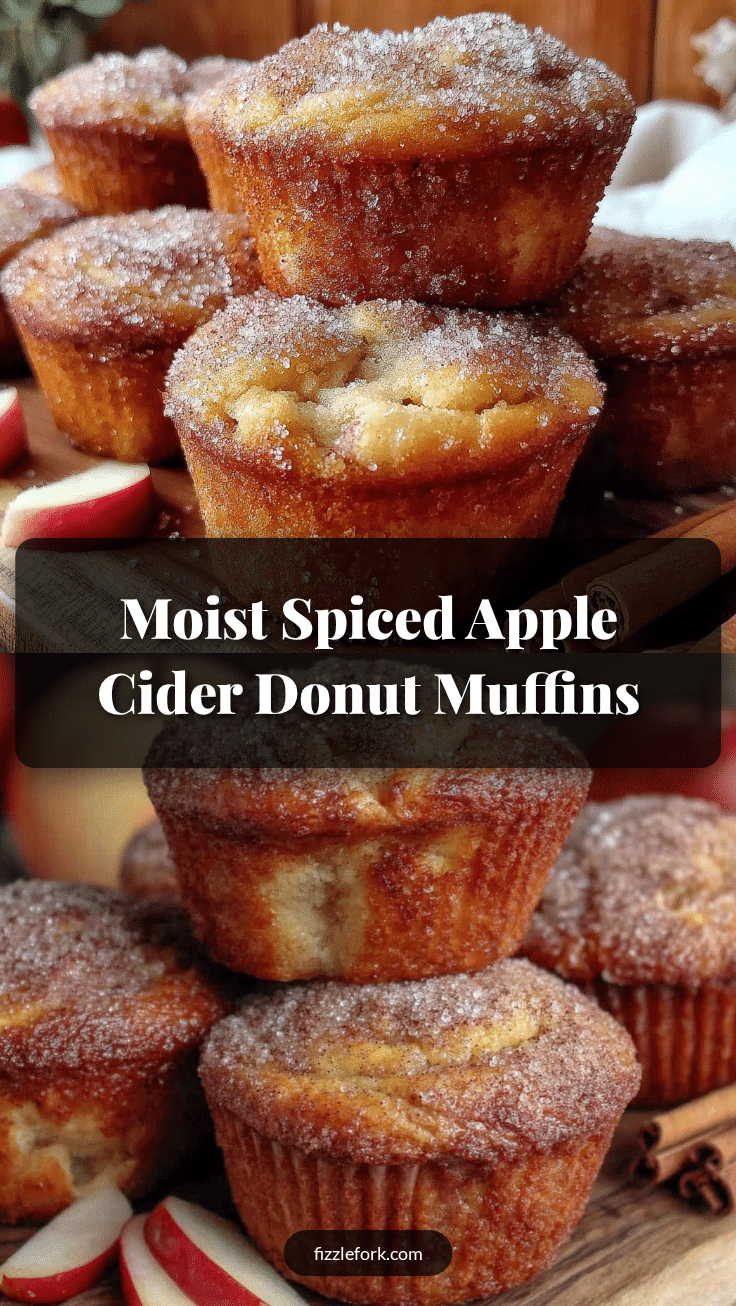 Cozy Apple Cider Donut Muffins recipe