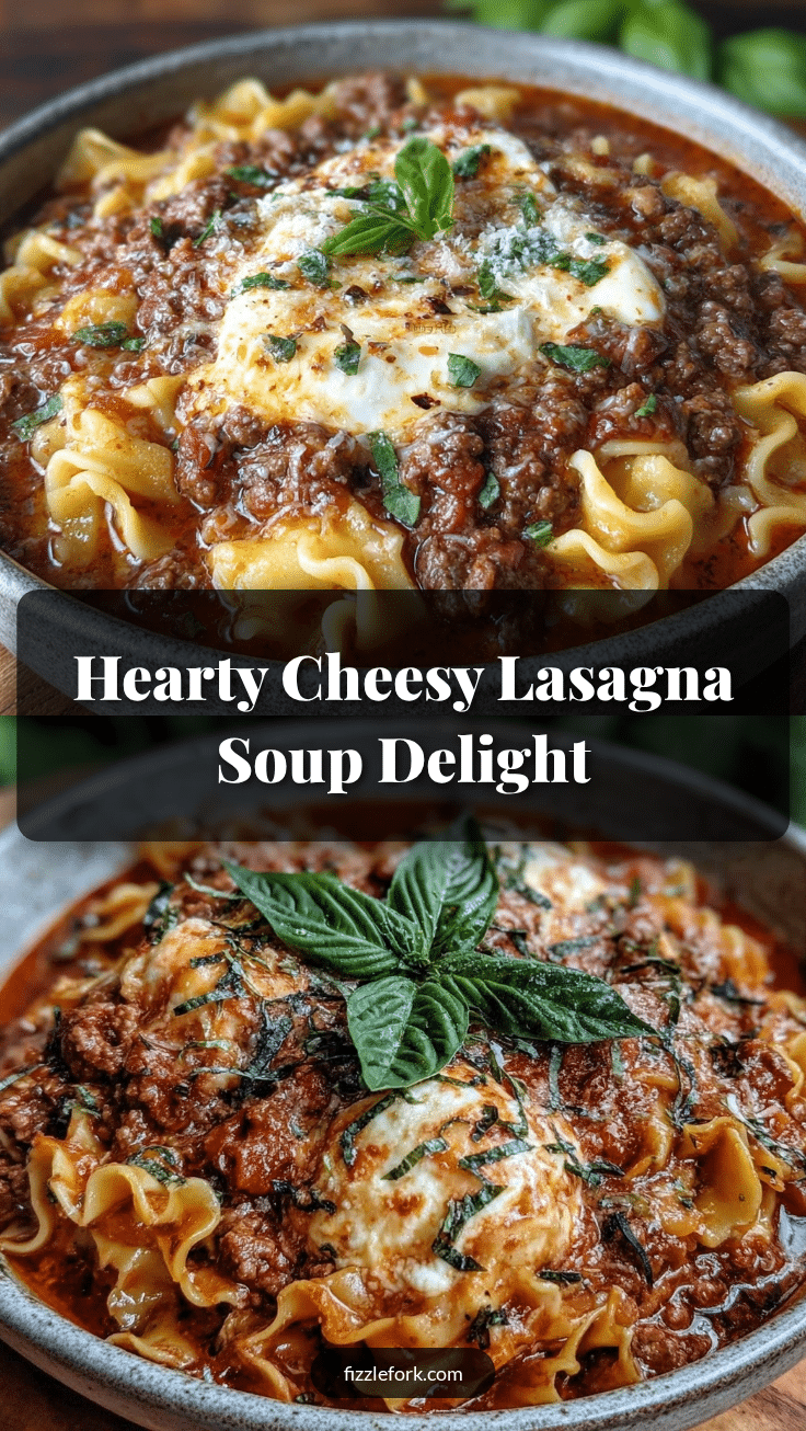 cozy lasagna soup recipe recipe