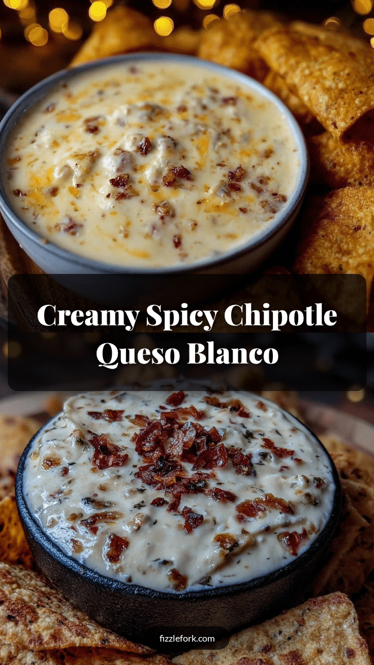 creamy chipotle queso blanco recipe