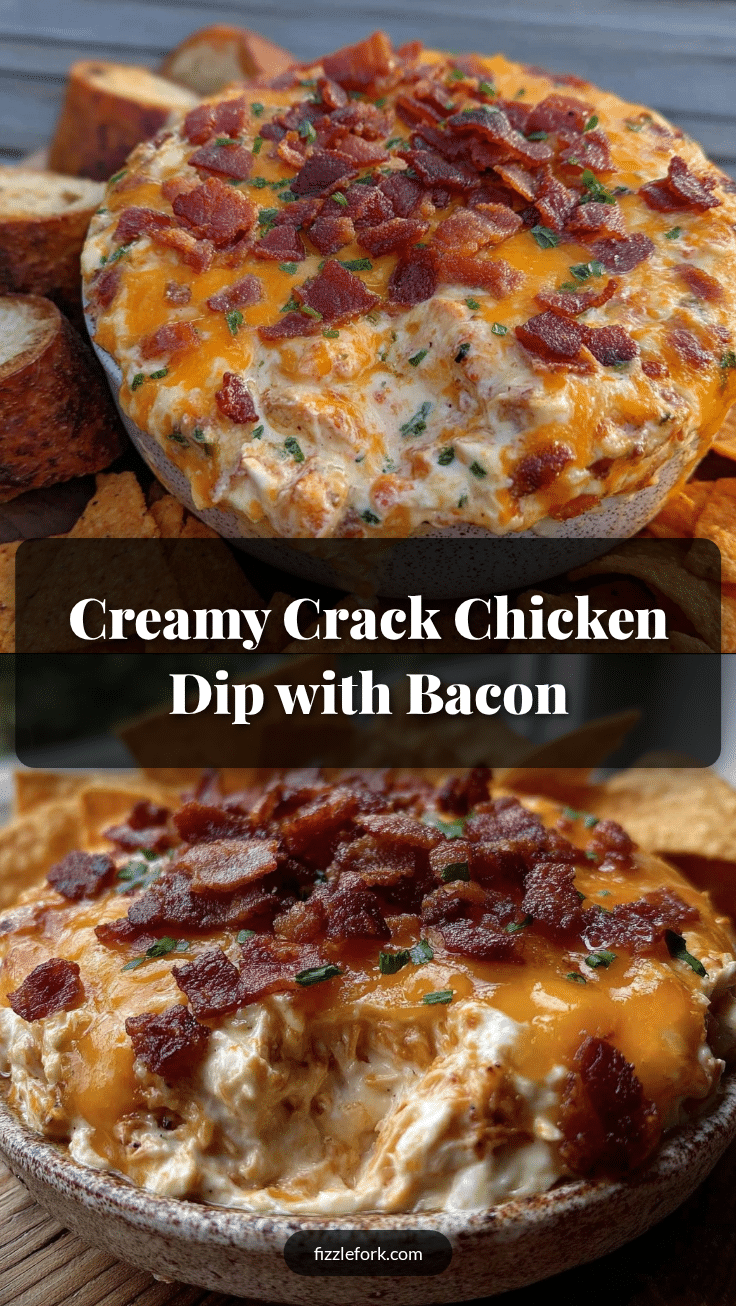 creamy crack chicken dip recipe