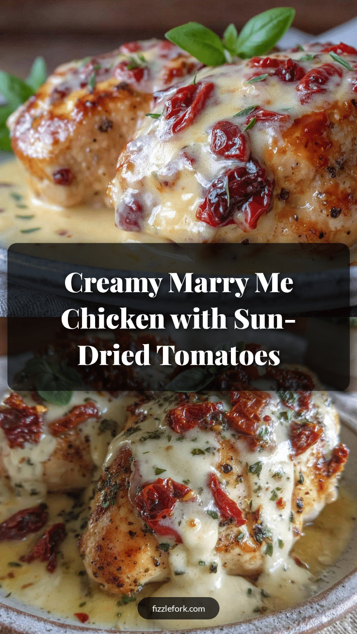 creamy marry me chicken recipe