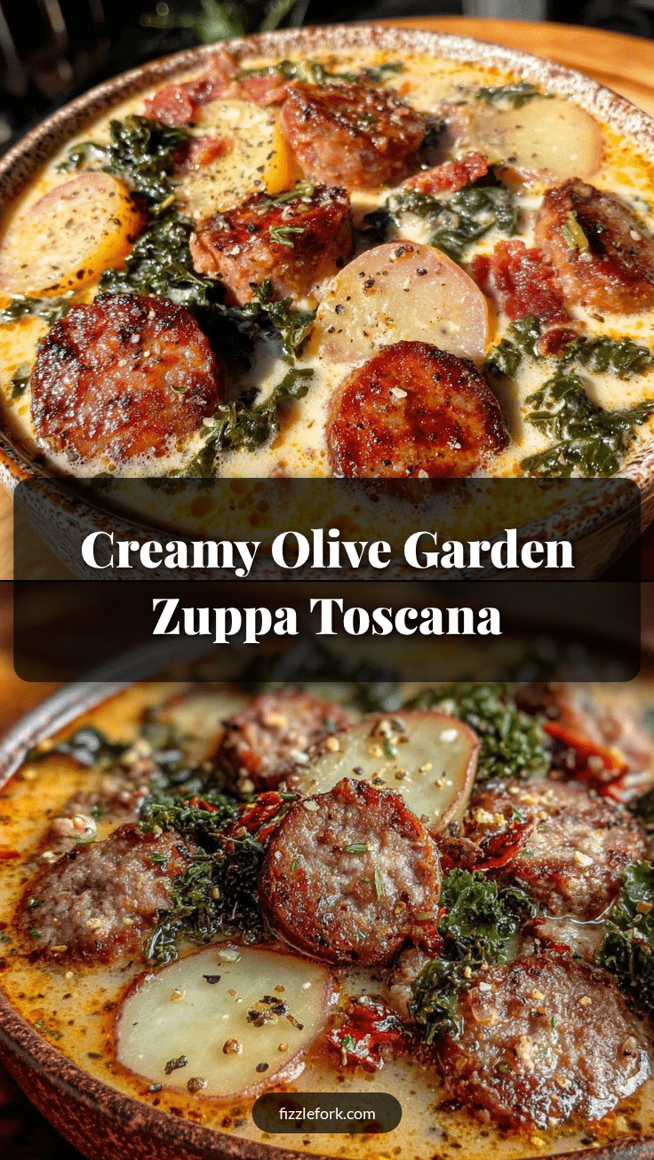 Creamy Olive Garden Zuppa Toscana Recipe recipe