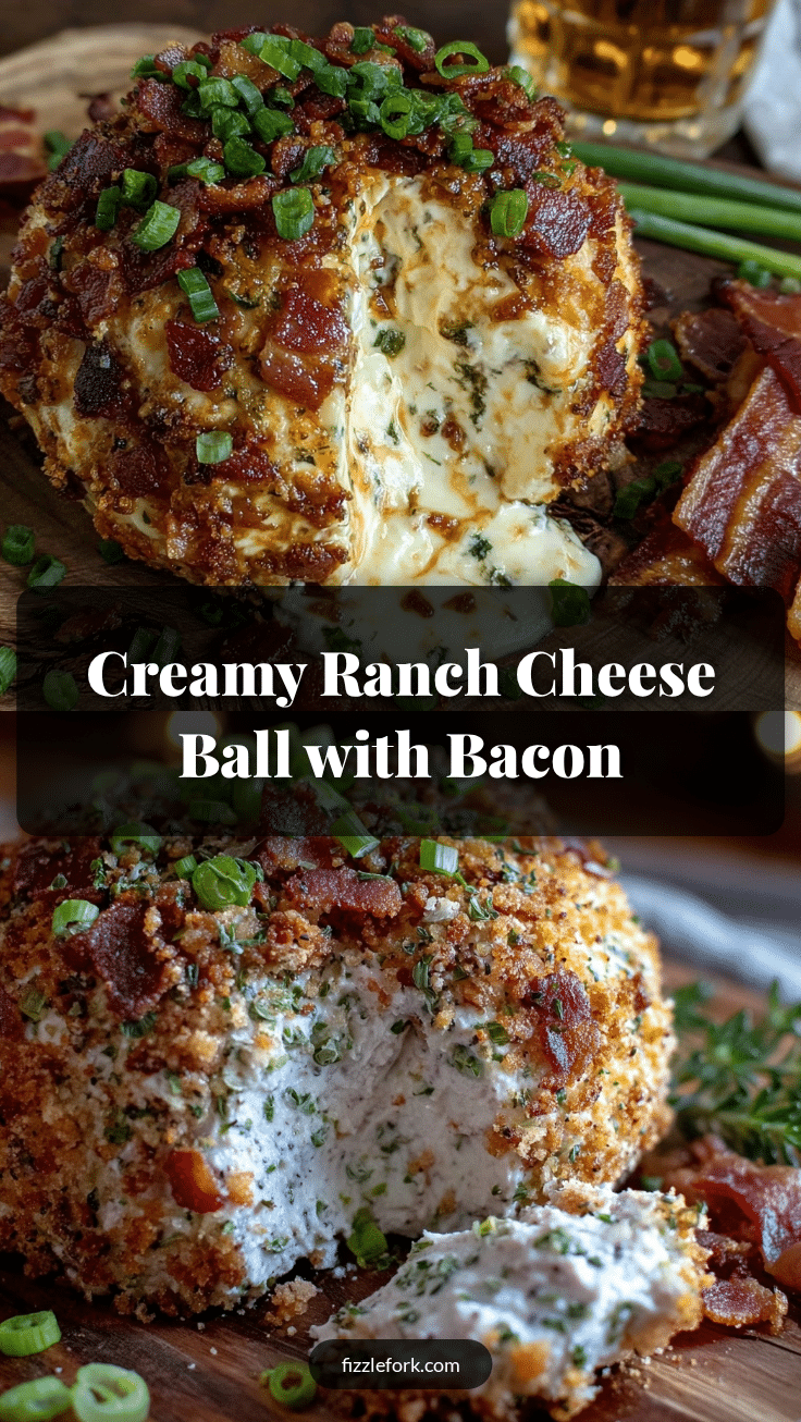 creamy ranch cheese ball recipe