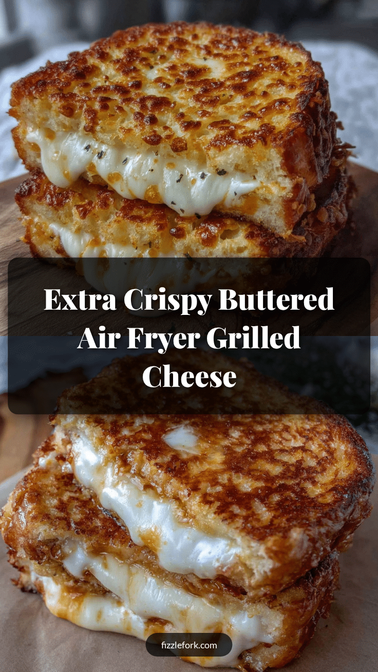 crispy air fryer grilled cheese recipe