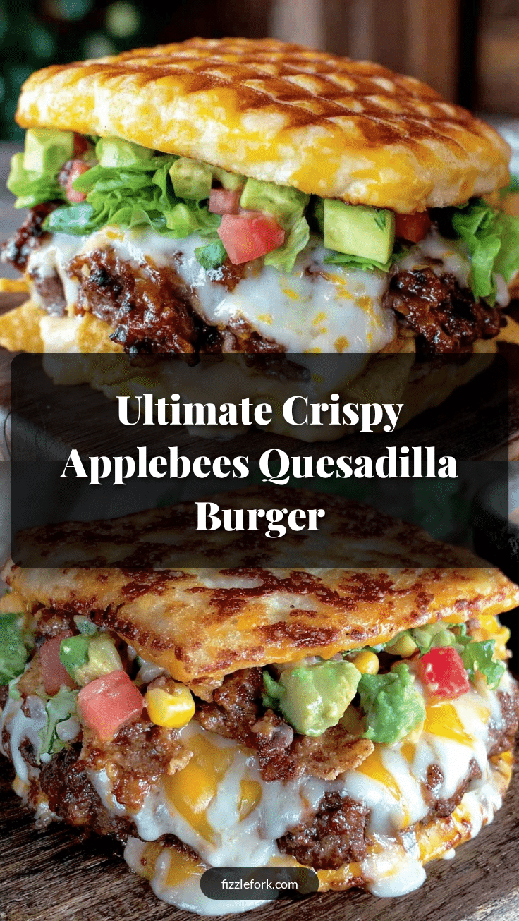 crispy applebees quesadilla burger recipe