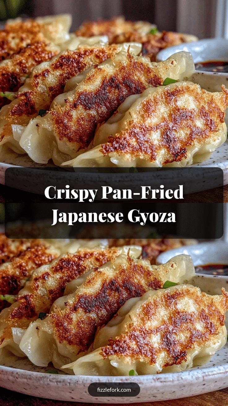 crispy Japanese gyoza recipe recipe