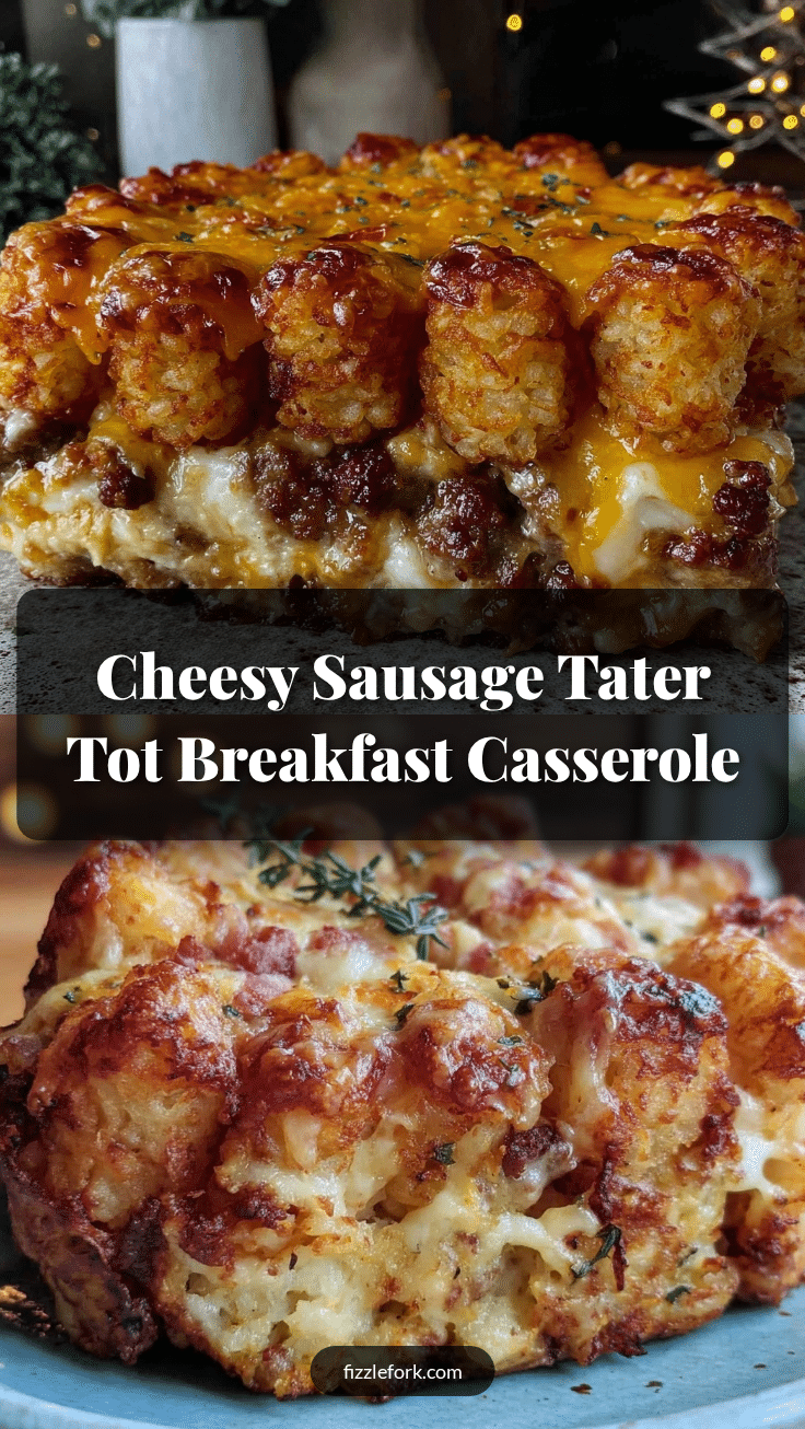 crispy tater tot breakfast casserole recipe