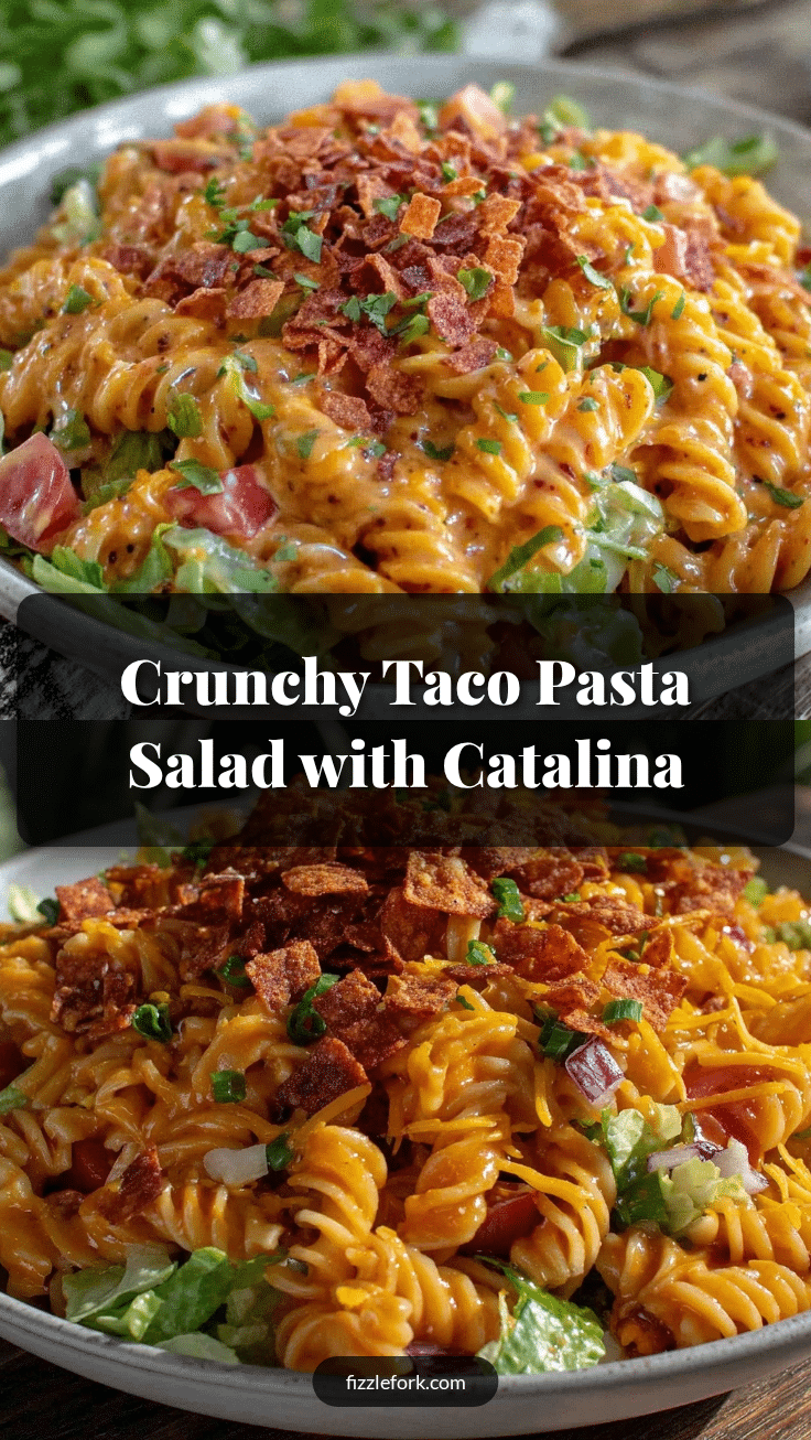 Crunchy Taco Pasta Salad recipe