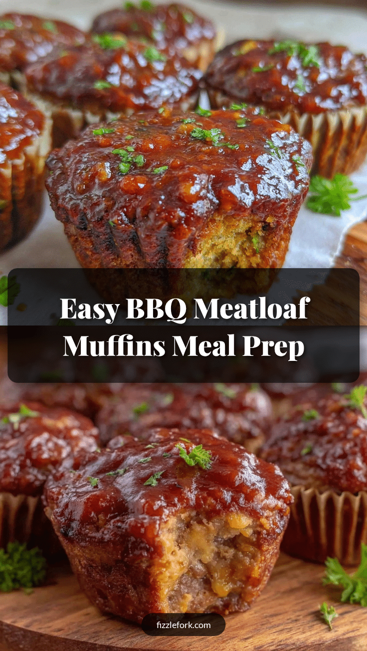 easy bbq meatloaf muffins recipe