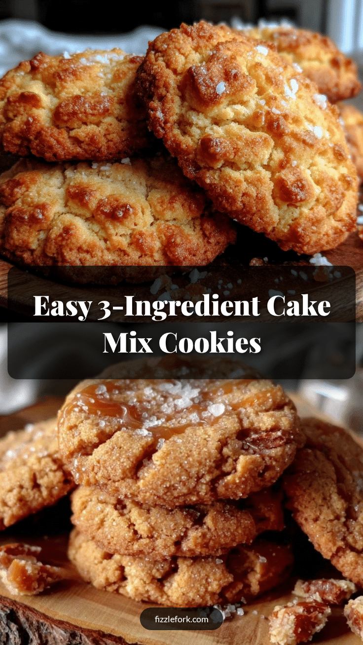easy cake mix cookies recipe