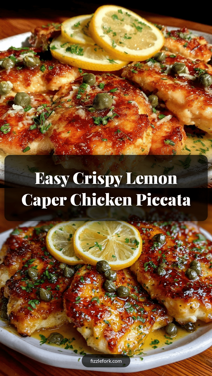 easy crispy chicken piccata recipe