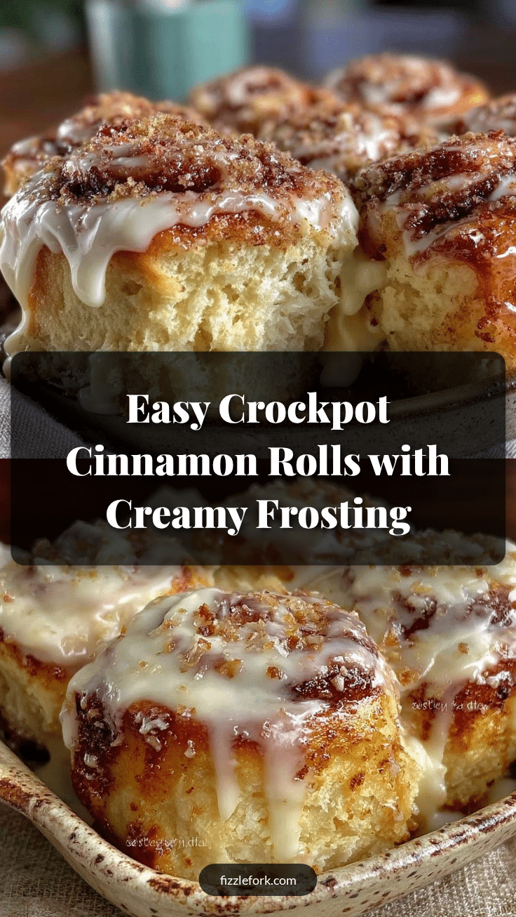 easy crockpot cinnamon rolls recipe