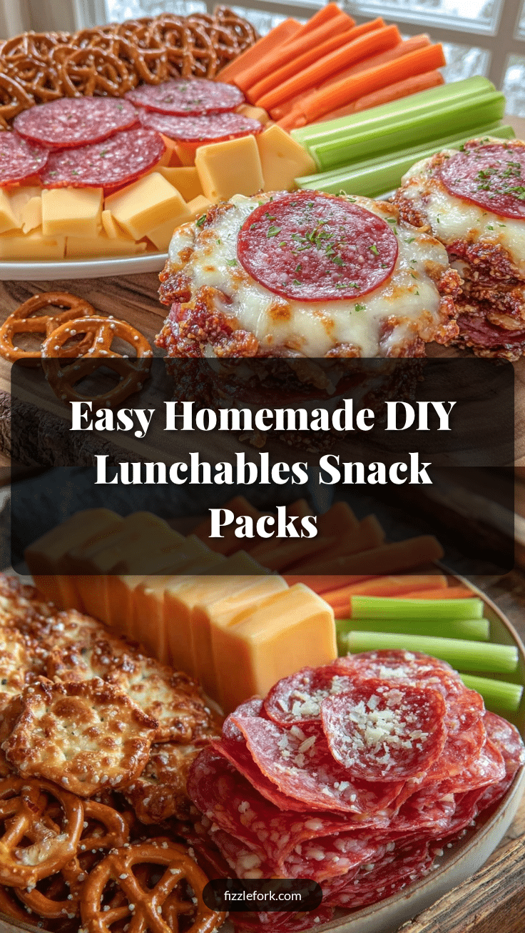easy diy lunchables snack packs recipe