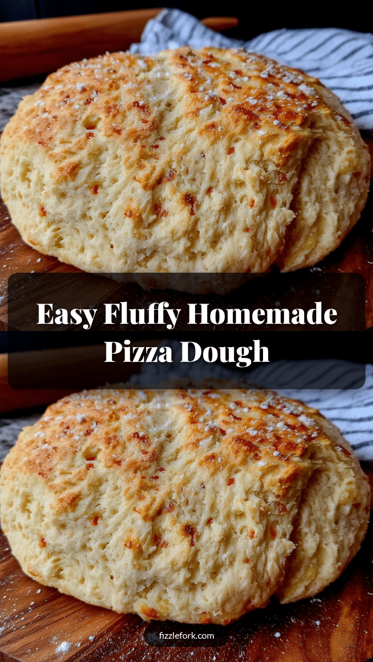 easy fluffy homemade pizza dough recipe