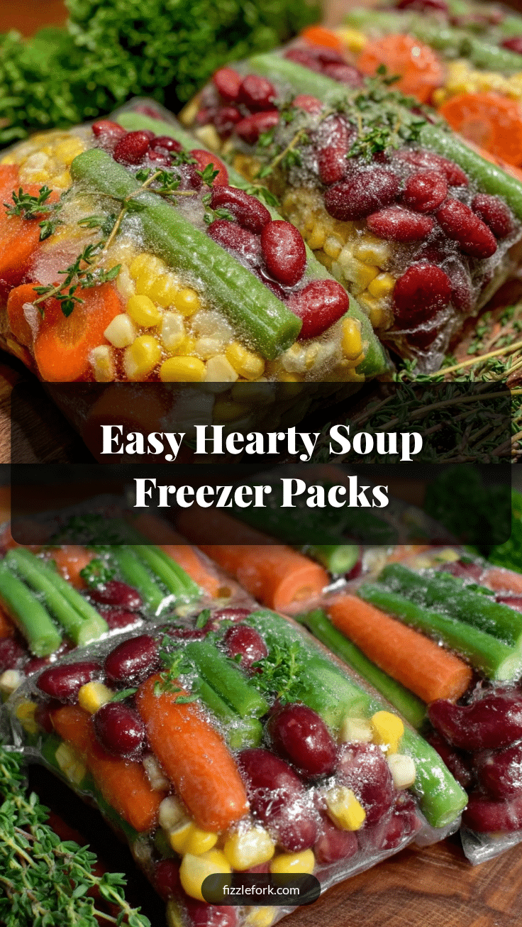 easy hearty soup freezer packs recipe