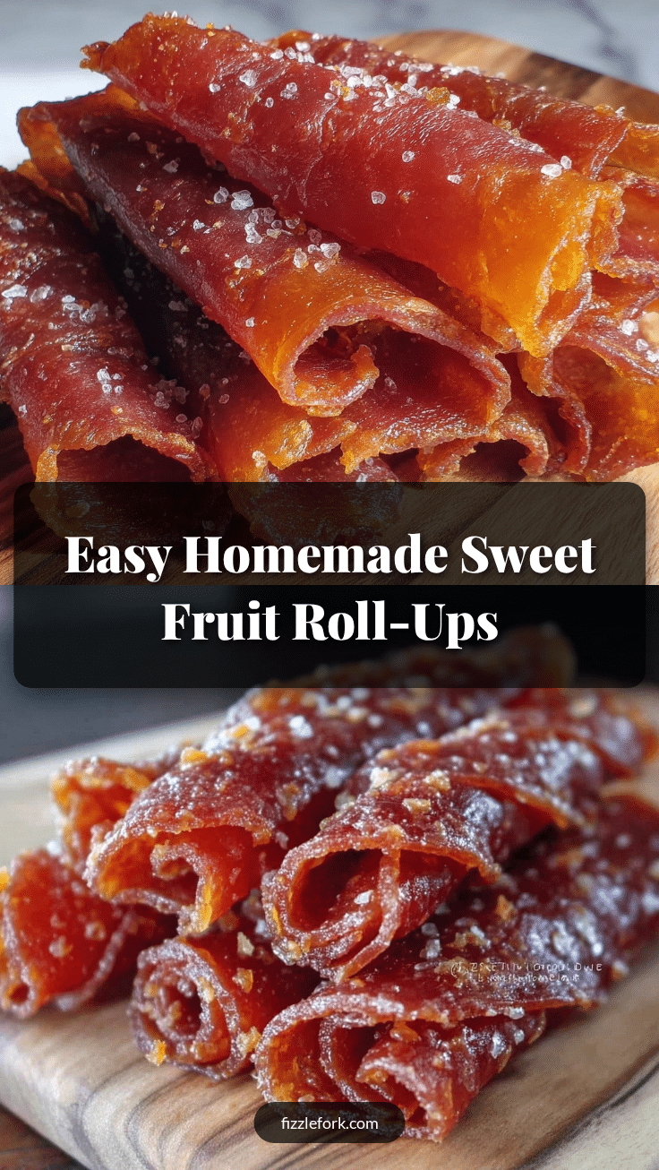 easy homemade fruit roll-ups recipe
