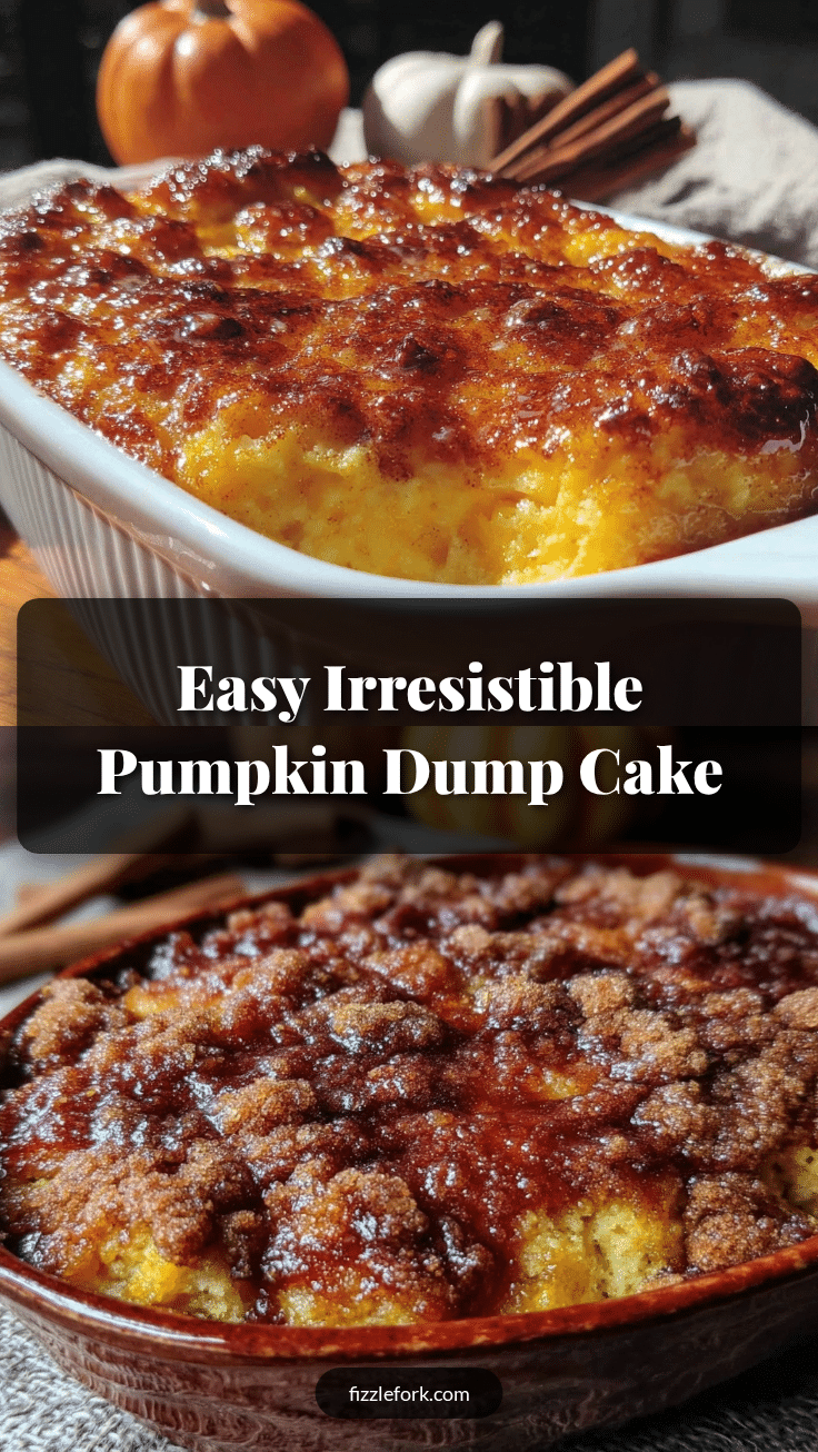 easy pumpkin dump cake recipe