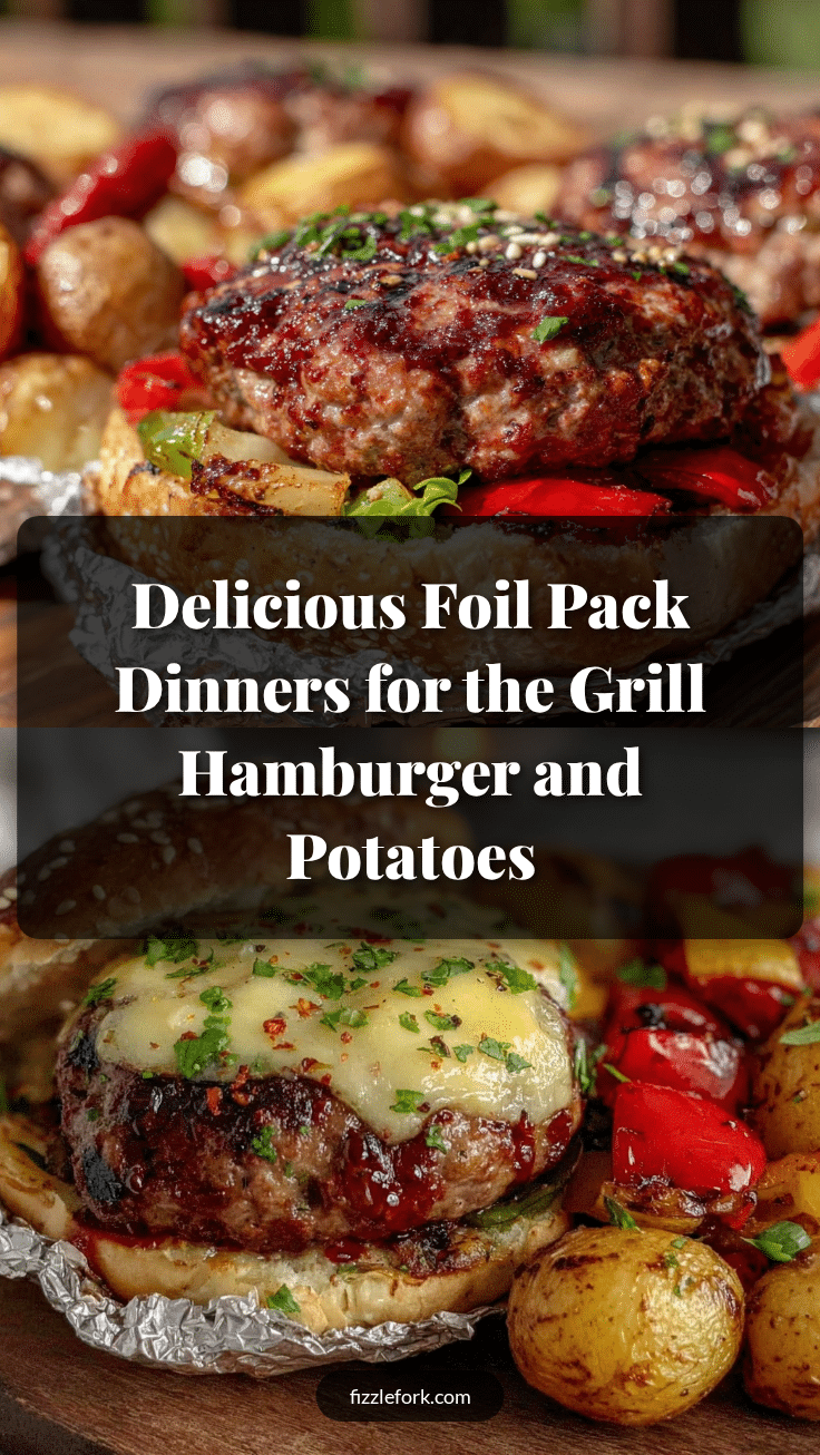 foil pack dinners hamburger and potatoes recipe