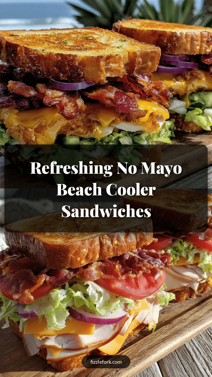 Fresh Beach Cooler Sandwiches No Mayo recipe