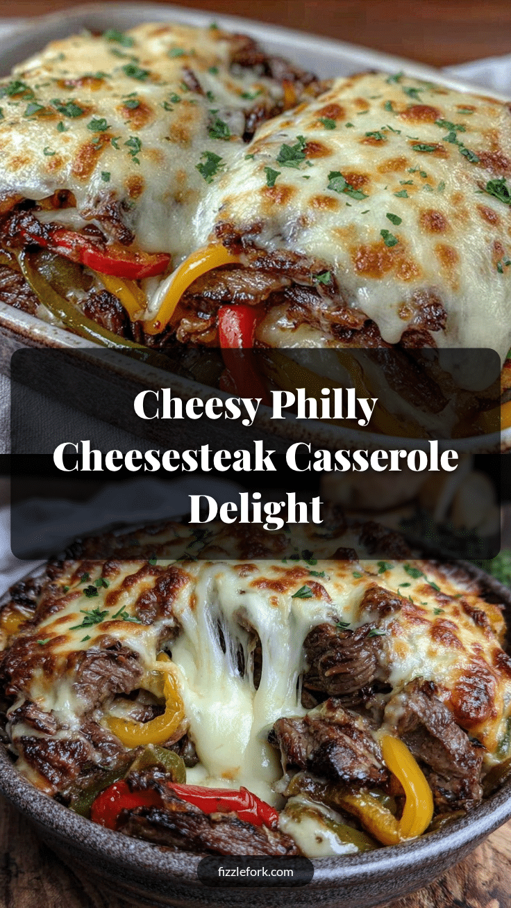 philly cheesesteak casserole recipe