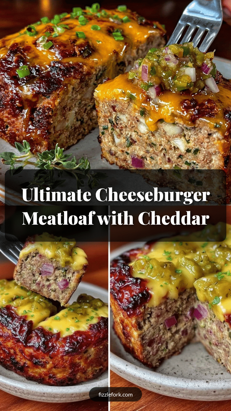 savory cheeseburger meatloaf recipe