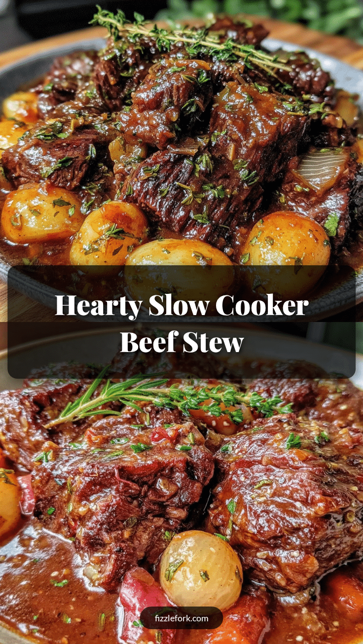 slow cooker beef stew recipe