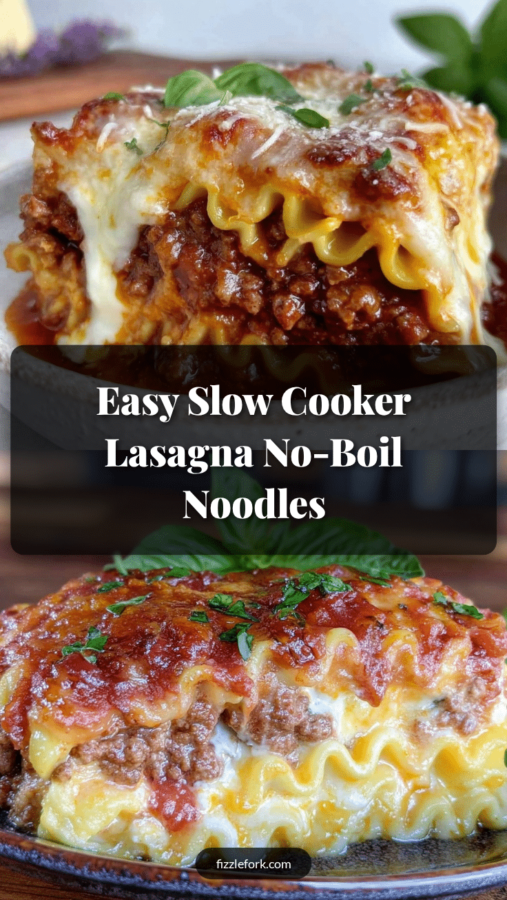 slow cooker lasagna recipe