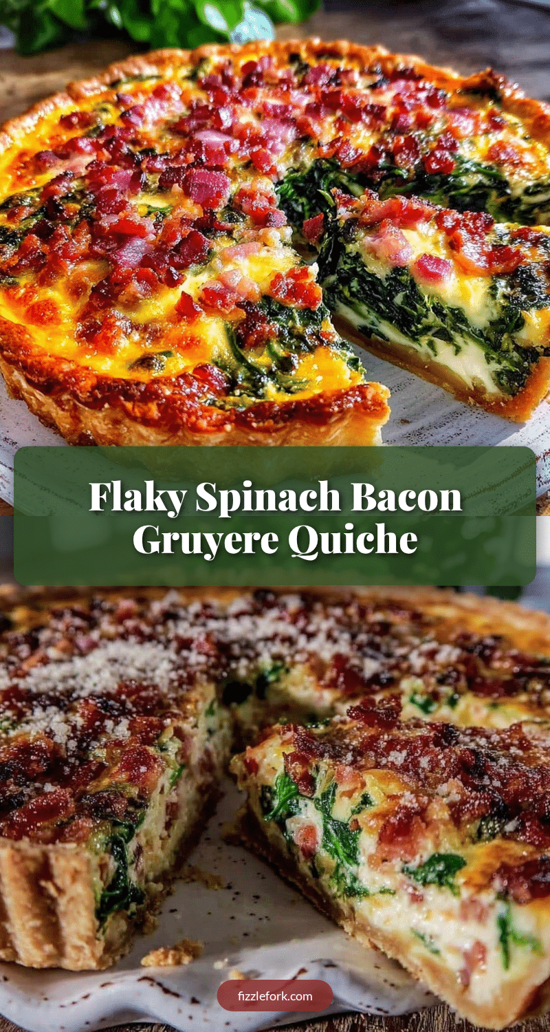 classic spinach bacon quiche recipe
