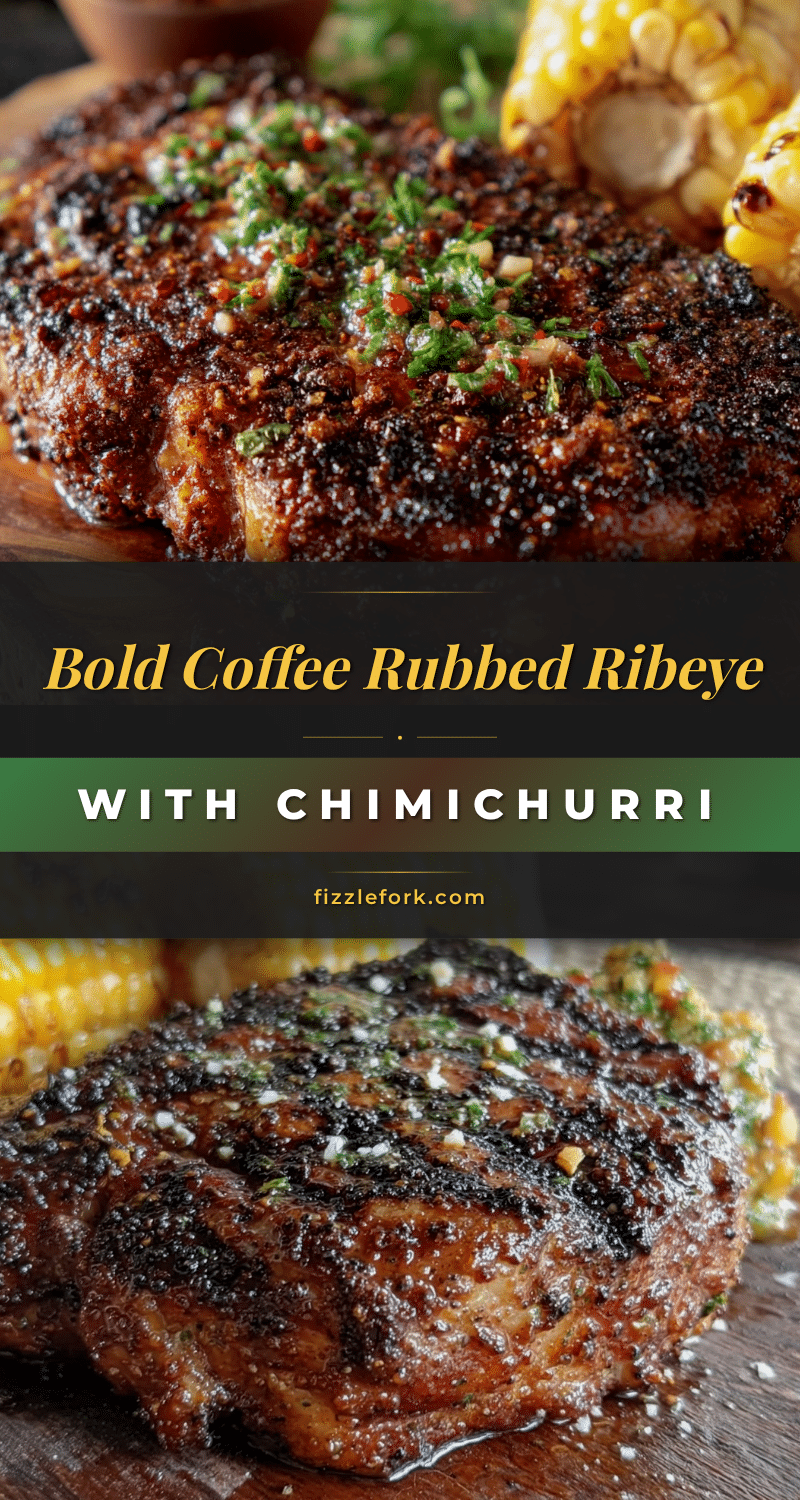 coffee rubbed ribeye steak recipe