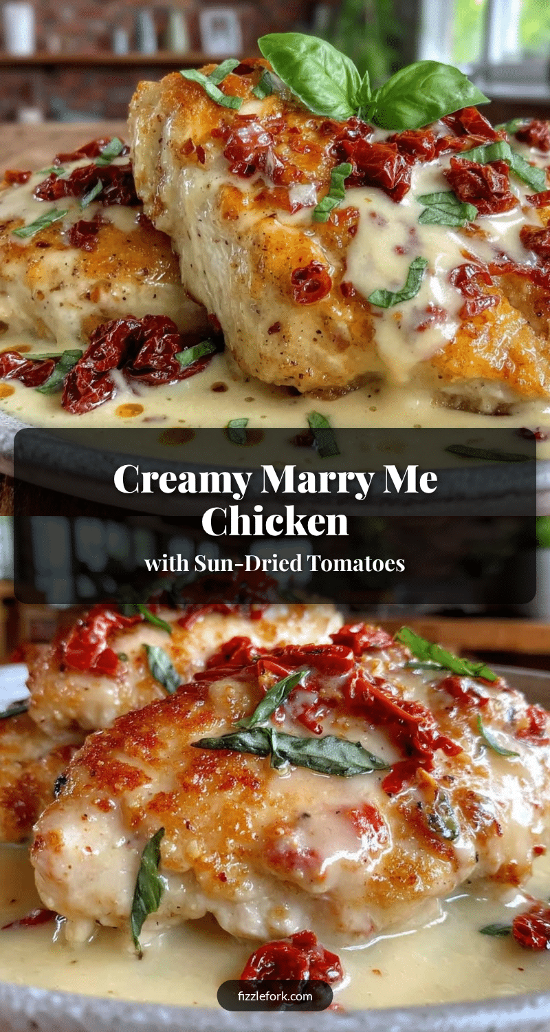 creamy marry me chicken recipe