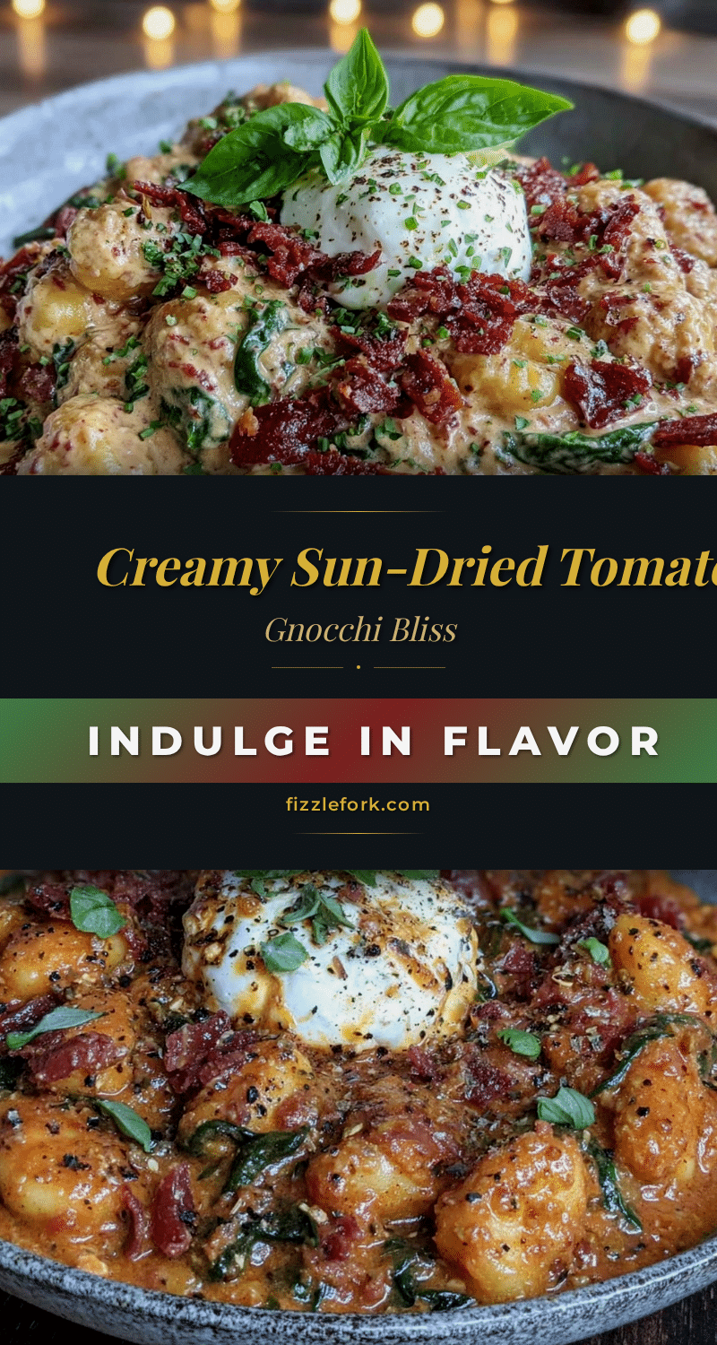 creamy sun-dried tomato gnocchi recipe
