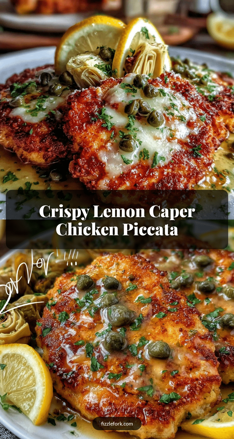 crispy baked chicken piccata recipe
