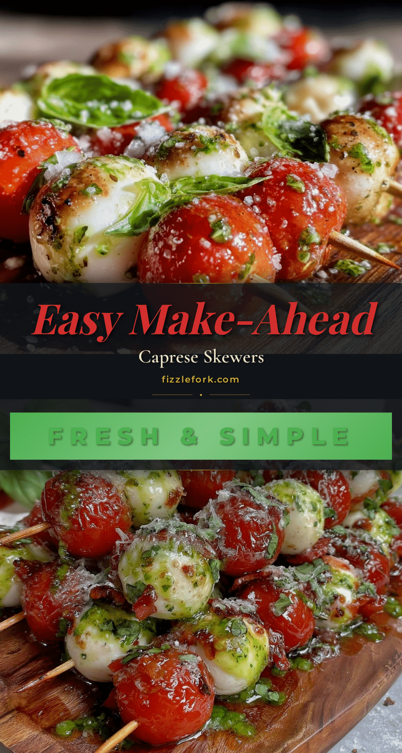 easy make ahead caprese skewers recipe