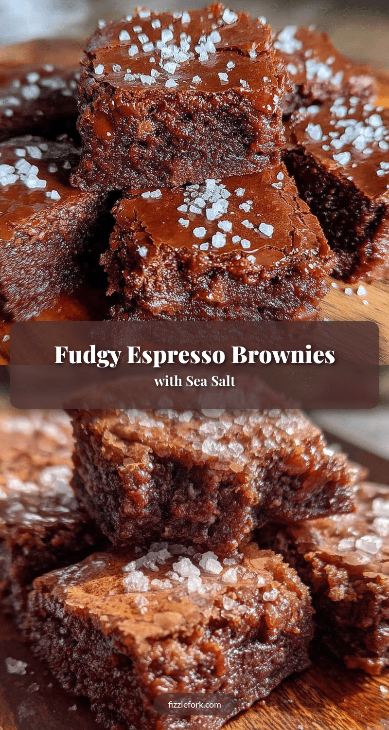 fudgy one-bowl espresso brownies recipe
